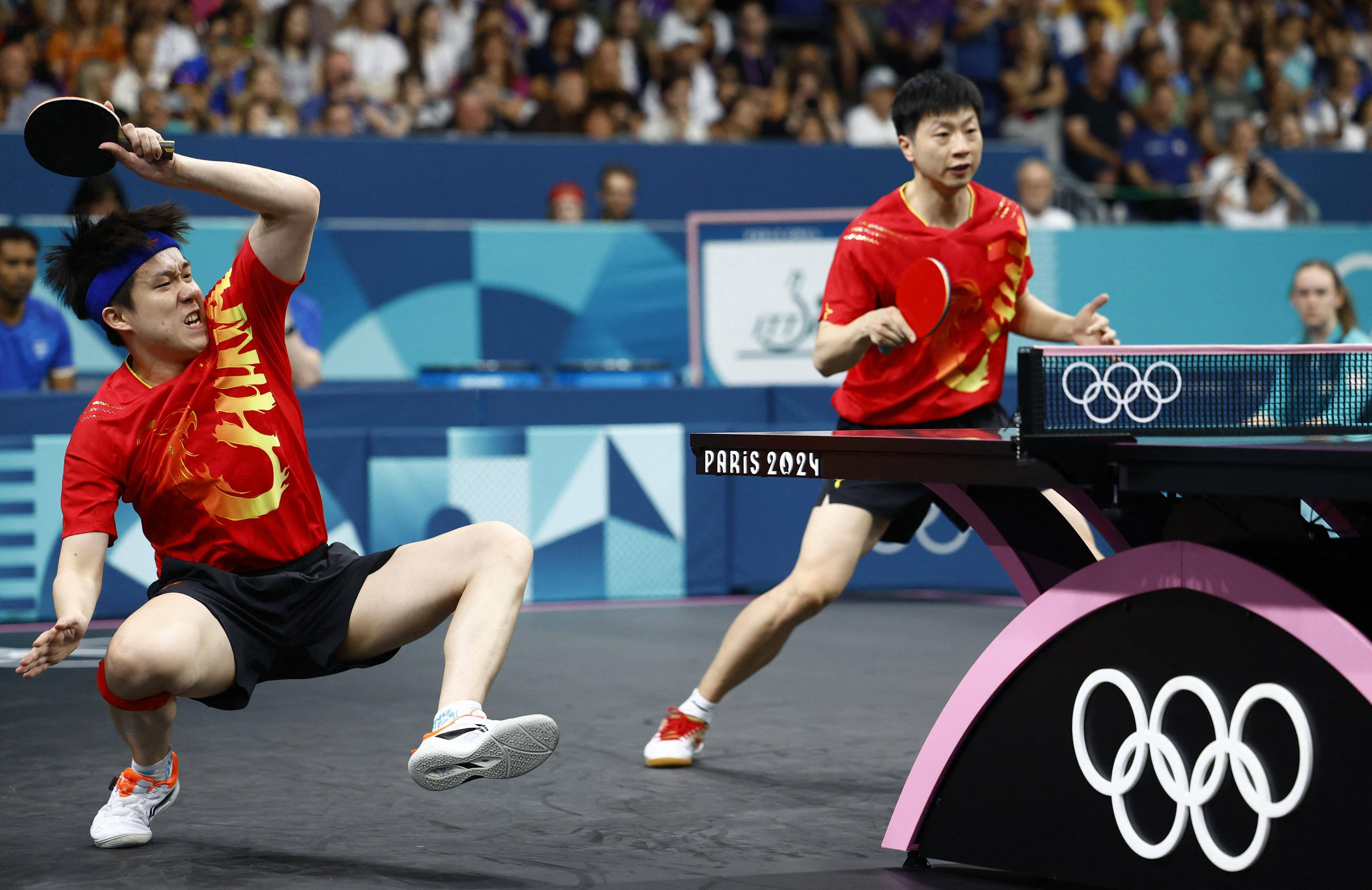 德国队横扫韩国队,马龙状态火热 德国队横扫韩国队,马龙状态火热